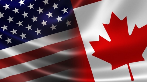 US-Canada-Flag